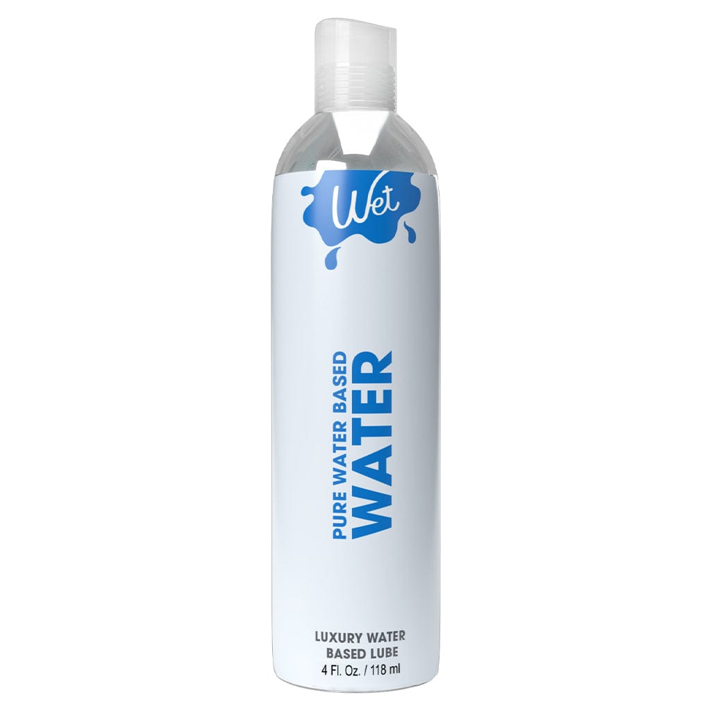 Wet Lubes & Lotions 4oz Wet Original Pure Water Based Lubricant