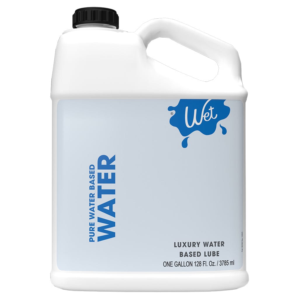 Wet Lubes & Lotions 128oz Wet Original Pure Water Based Lubricant