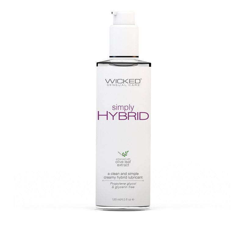 Wicked Lubes & Lotions 4oz Wicked Simply Hybrid Lubricant
