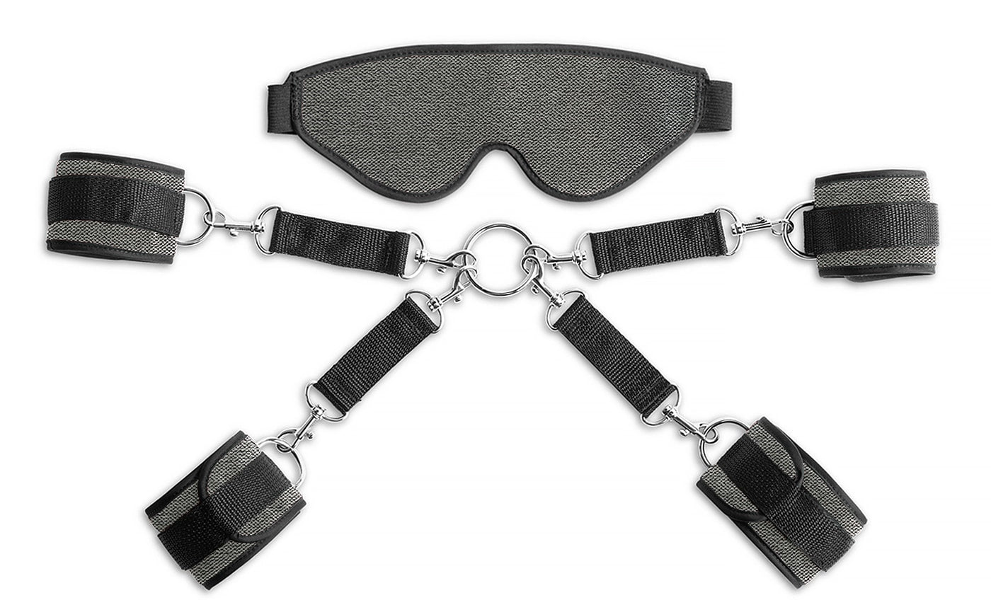 Liberator Deluxe Bond Cuff and Blindfold Kit - XOXTOYS