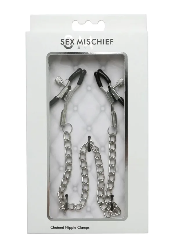 Sportsheets Chained Nipple Clamps