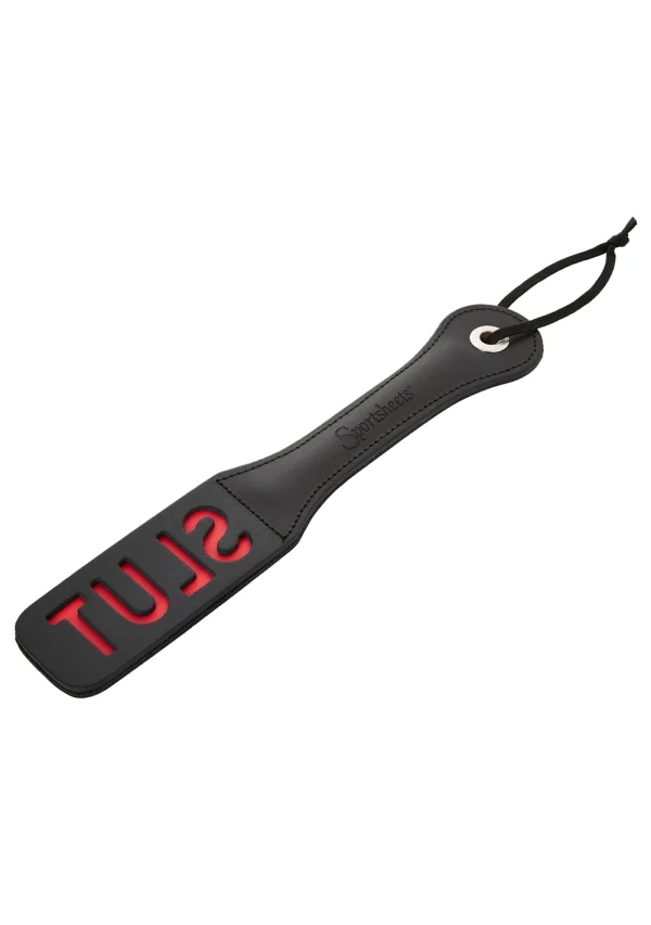 Sportsheets Leather Slut Paddle