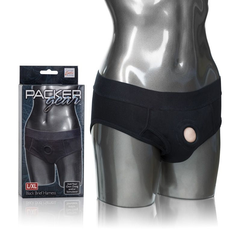 Calexotics Packergear Black Brief Harness - XOXTOYS
