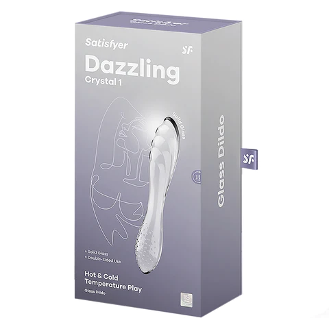 Satisfyer Dazzling Crystal 1 Glass Dildo