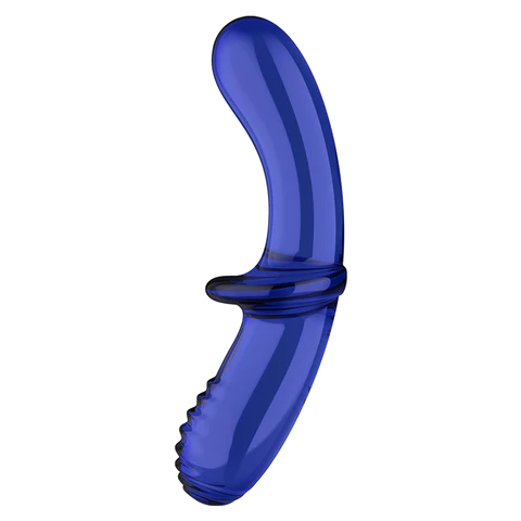 Satisfyer Double Crystal Glass Dildo - XOXTOYS