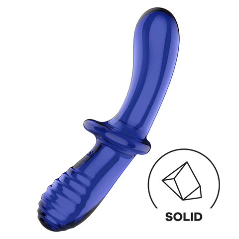 Satisfyer Double Crystal Glass Dildo
