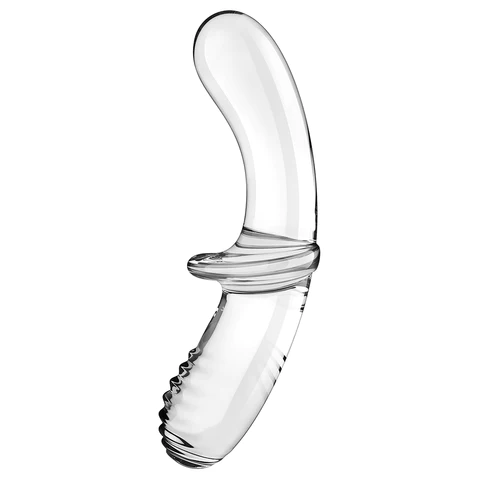 Satisfyer Double Crystal Glass Dildo - XOXTOYS