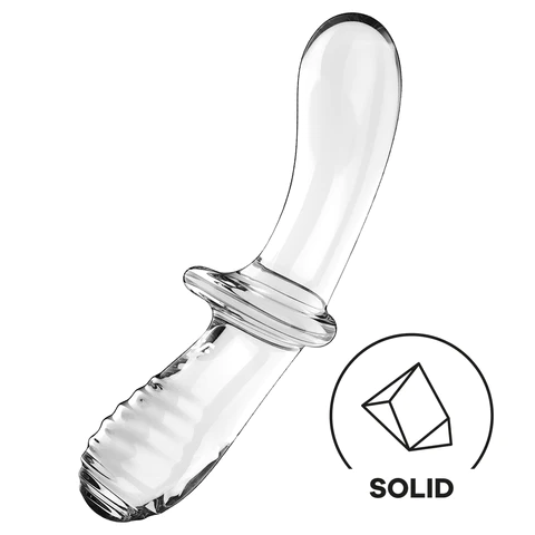 Satisfyer Double Crystal Glass Dildo