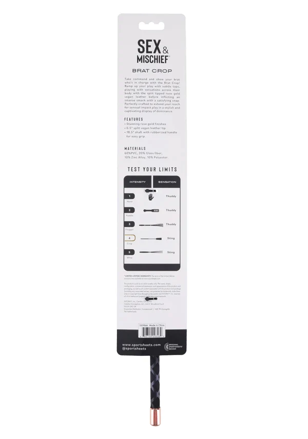Sportsheets S&M Brat Crop