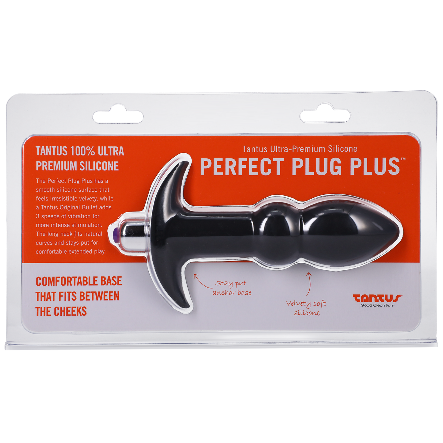 Tantus Perfect Plug Plus Vibe - XOXTOYS