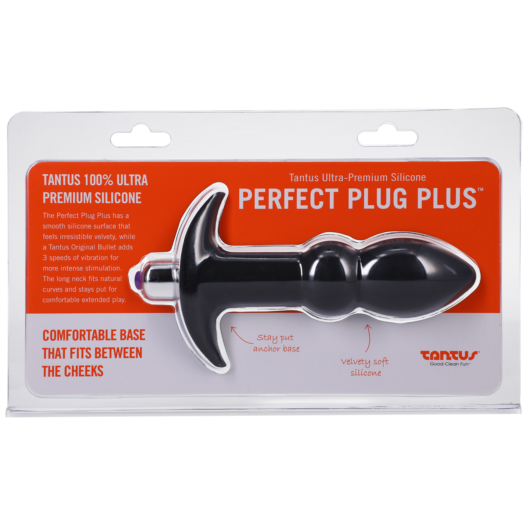 Tantus Perfect Plug Plus Vibe - XOXTOYS