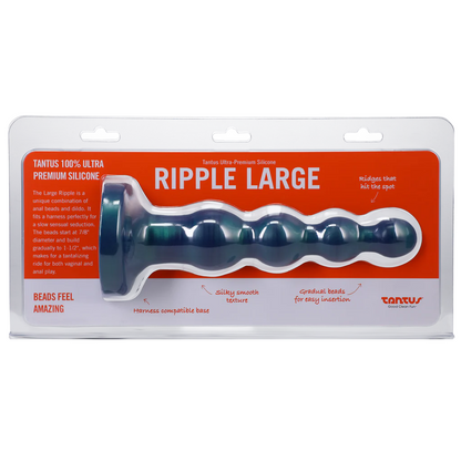 Tantus Ripple Large Silicone Butt Plug - XOXTOYS