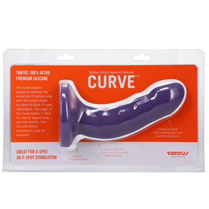 Tantus Curve Dildo Amethyst