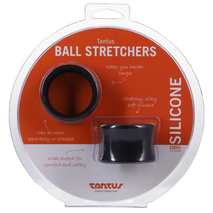Tantus Super Soft Black Ball Stretcher Kit