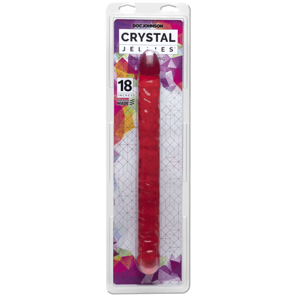 Doc Johnson Dildos Pink Doc Johnson 18″ Crystal Jellies Double Dong