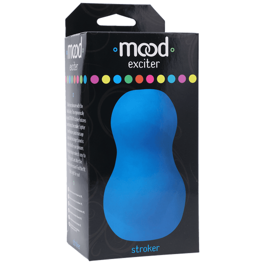 Doc Johnson Male Masturbators Blue Doc Johnson Mood Stroker Exciter
