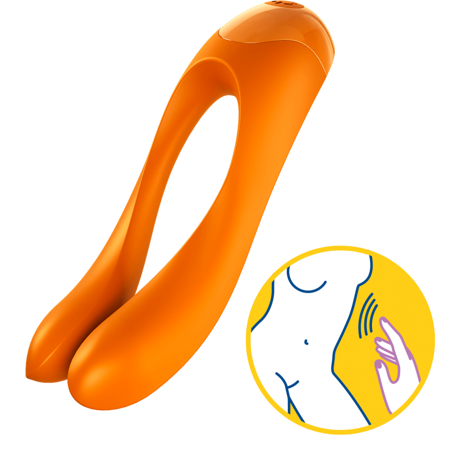 Satisfyer Candy Cane Finger Vibrator