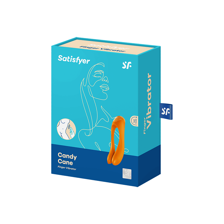 Satisfyer Candy Cane Finger Vibrator - XOXTOYS