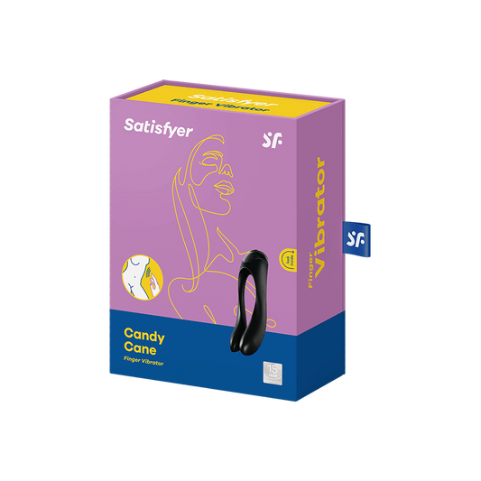 Satisfyer Candy Cane Finger Vibrator - XOXTOYS