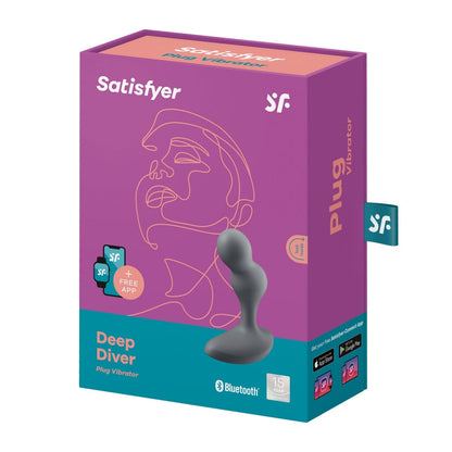 Satisfyer Deep Dive Vibrating Plug - XOXTOYS