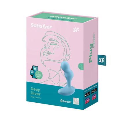 Satisfyer Deep Dive Vibrating Plug - XOXTOYS