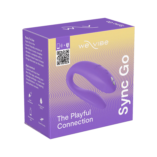 We-Vibe Vibrators Light Purple We-Vibe Sync GO Couples Travel Vibrator