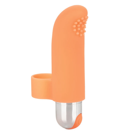 Calexotics Intimate Play Rechargeable Finger Tickler Orange