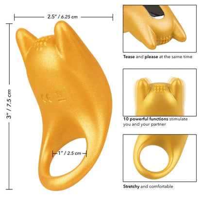 Calexotics Naughty Bits Horny AF Vibrating Cock Ring
