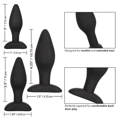 Calexotics Silicone Anal Exerciser Kit