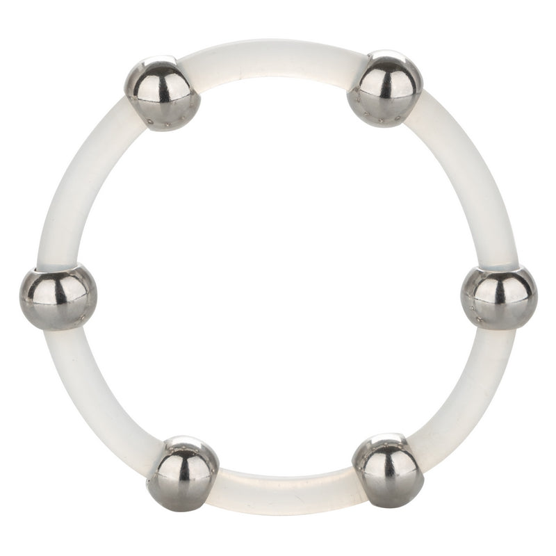 Calexotics Steel Beaded Silicone Ring X-Large