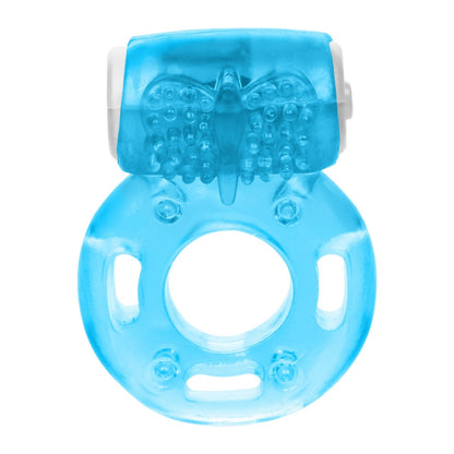 Calexotics Vibrating Ring Foil Pack Blue