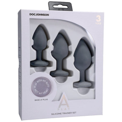Doc Johnson Anal Toys Grey Doc Johnson A-Play Trainer Set