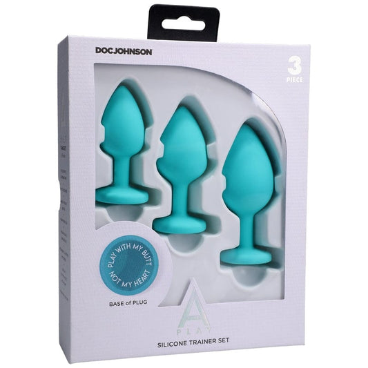 Doc Johnson Anal Toys Teal Doc Johnson A-Play Trainer Set