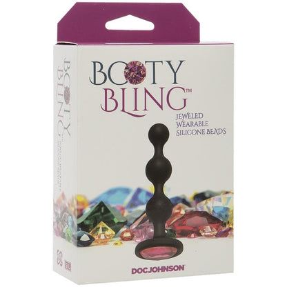 Doc Johnson Anal Toys Pink Doc Johnson Booty Bling Silicone Beads