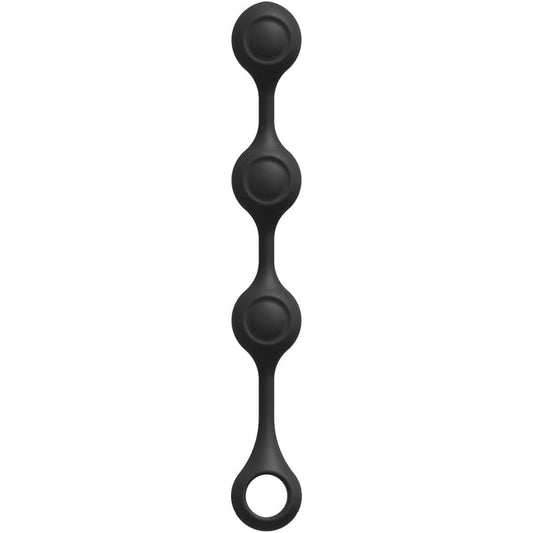 Doc Johnson Kink Weighted Silicone Anal Balls Black