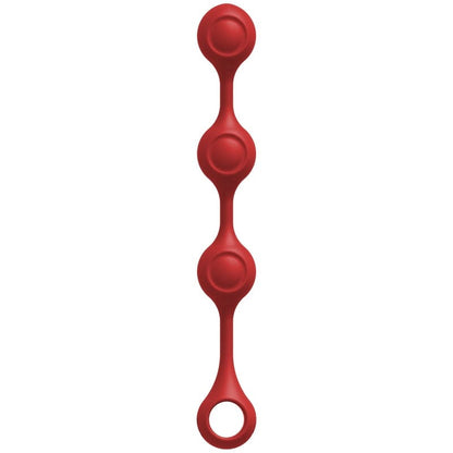 Doc Johnson Kink Weighted Silicone Anal Balls Red