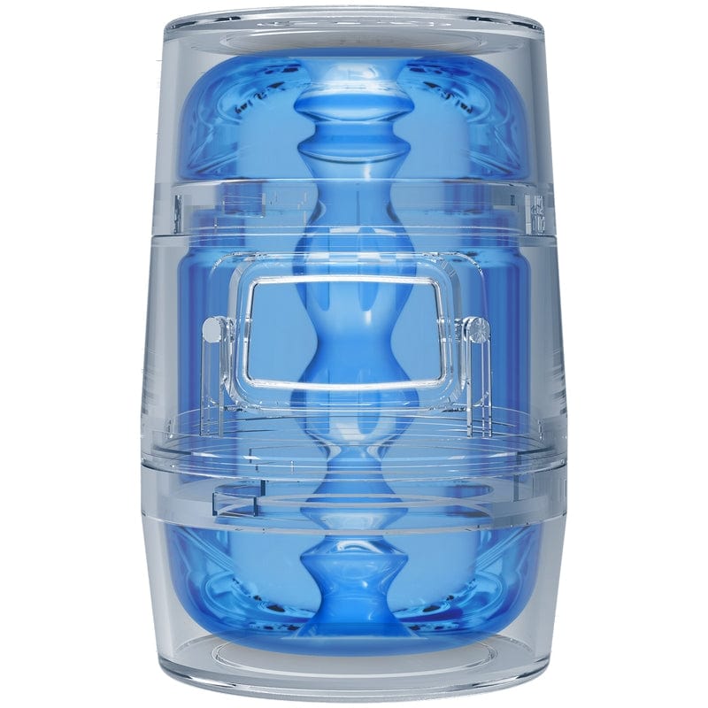 Doc Johnson Main Squeeze Pop-Off Optix Crystal Blue