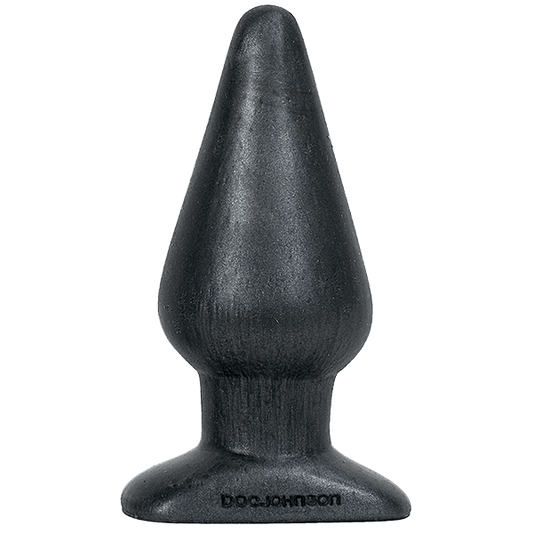 Doc Johnson Platinum Premium Silicone The Super Big End Charcoal