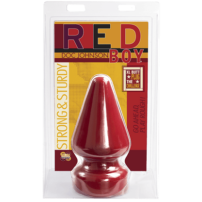 Doc Johnson Red Boy Butt Plug XL