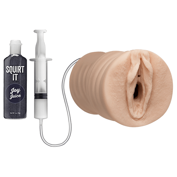 Doc Johnson Squirt It: Squirting Pussy Vanilla Stroker