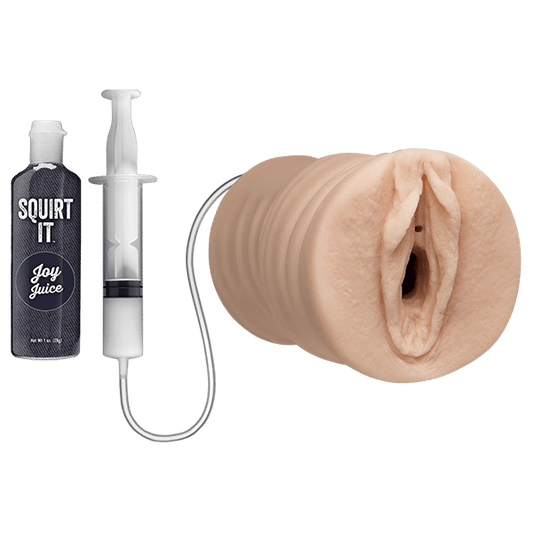 Doc Johnson Squirt It: Squirting Pussy Vanilla Stroker