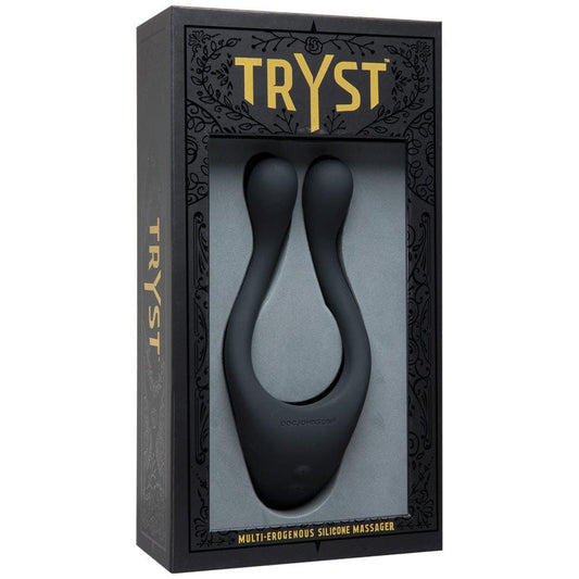 Doc Johnson Vibrators Black Doc Johnson TRYST Multi Erogenous Zone Massager