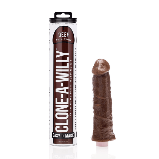 Empire Labs Vibrating Clone A Willy Deep Skin Tone
