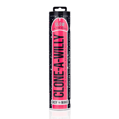 Empire Labs Vibrating Clone A Willy Glow In The Dark Pink