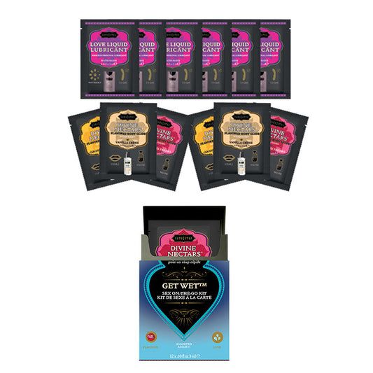 Kama Sutra Sex To Go Get Wet Packet Set