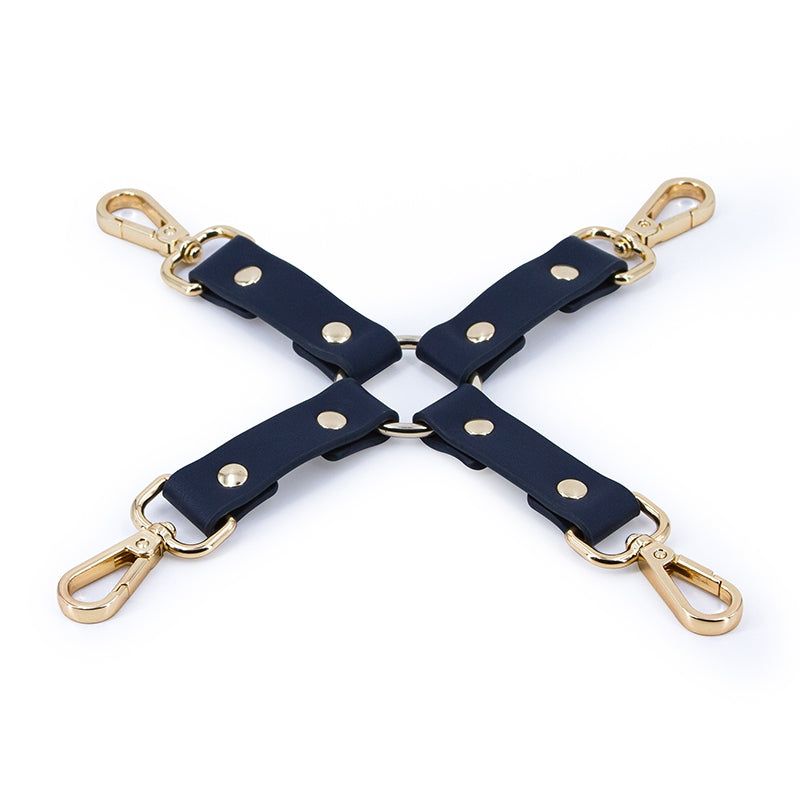 NS Novelties Bondage Couture Hog Tie Blue