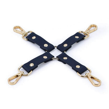 NS Novelties Bondage Couture Hog Tie Blue