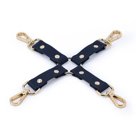 NS Novelties Bondage Couture Hog Tie Blue
