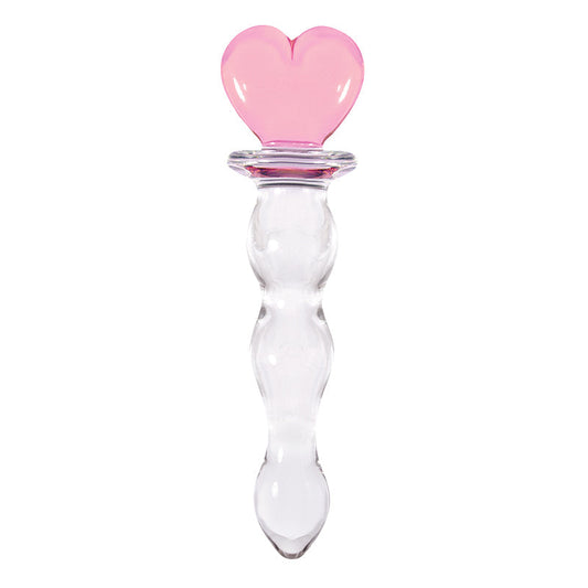 NS Novelties Crystal Heart of Glass Pink