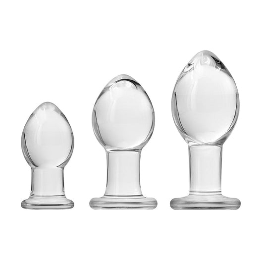 NS Novelties Crystal Plug Kit Clear